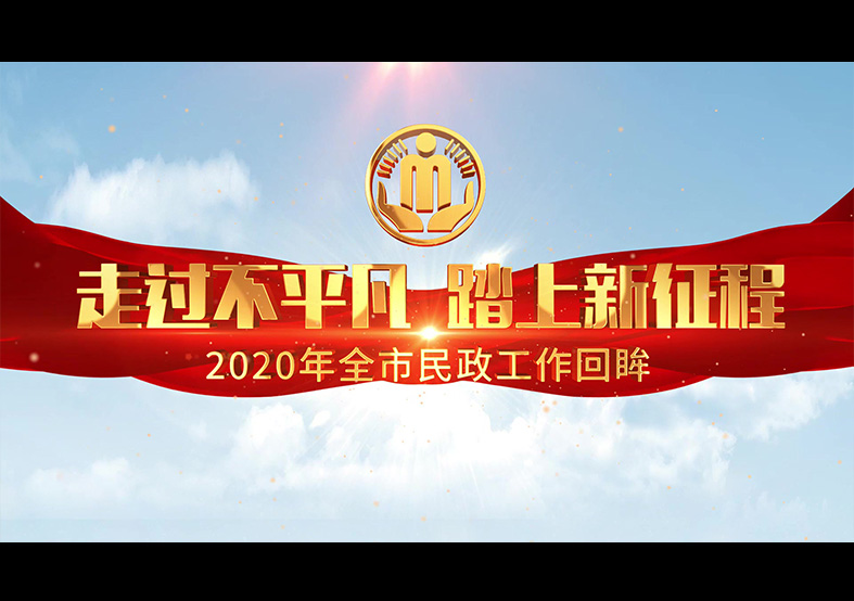 民政局2020年工作汇报片